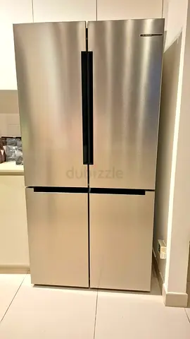 Writing Bosch 4-Door Refrigerator – Almost New Condition 💎