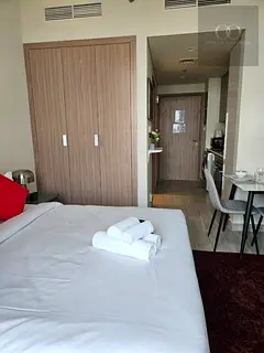 Furnished Studio | Spacious | Flexible Cheques | Azizi Riviera 46