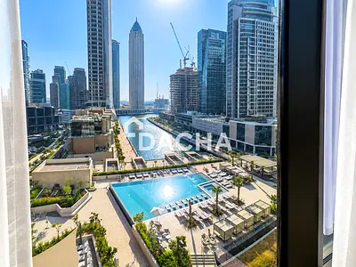 Canal & Pool View | Fully Furnished | 1 Bedroom