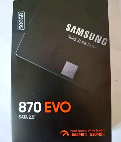 Samsung 870 EVO 500GB SATA 2.5" SSD - New in Box