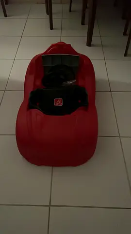 Red Push Ride-On Car for Toddlers - Good Condition