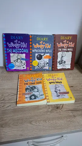 Diary of wimpy kid books