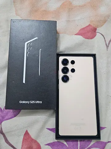 Samsung Galaxy S25 Ultra- Pink gold, with original Box, Good Condition and never been used by person