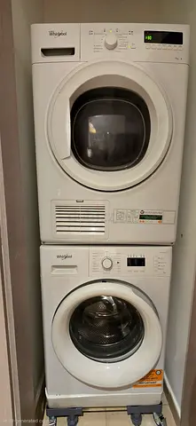 Whirlpool Stackable Washer and Tumble Dryer - Good Working Condition