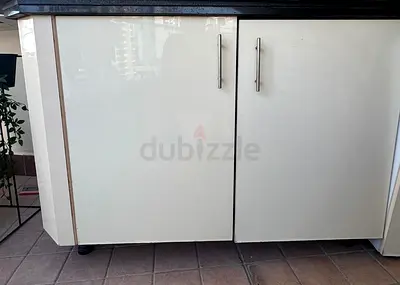 Free White kitchen base cabinet with countertop