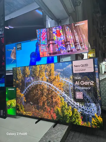 Samsung 100 Inch Neo QLED TV, QN80F, 4K, Mini LED, NQ4 AI Gen2 Processor, Quantum Matrix Technology