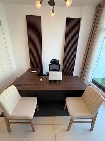 Custom L-Shaped Adjustable Desk