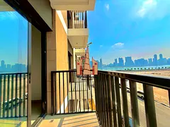 Affordable Studio water front Living | Balcony | 38K