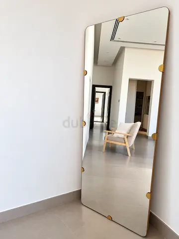 Large IKEA Full-Length Mirror with Gold details
