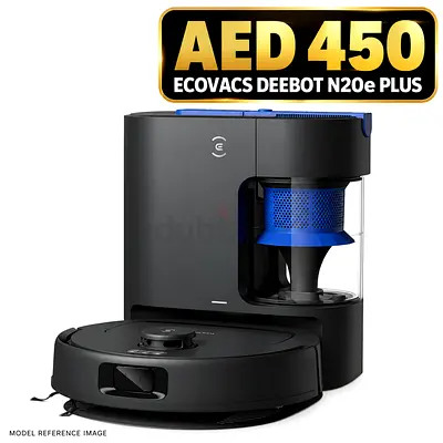 ECOVACS Robot Vacuum with Auto-Empty Station — Good Condition