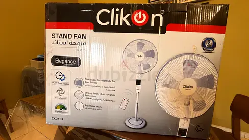Clikon Stand Fan (CK2197) - Used, Good Condition