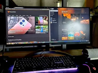 LG 34WP500 Ultrawide 34 Inch Flat IPS WFHD HDR Line on Screen AMD FreeSync Monitor
