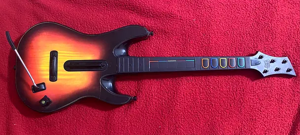 Guitar Hero Xbox 360 Guitar Controller - Used, Works