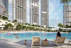 Waterfront 2 BR | High Floor | Lagoon & Skyline Views