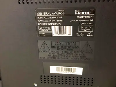 General Avanos smart TV 32-inch