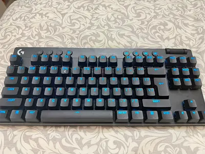 Logitech G Mechanical Gaming Keyboard with Blue Backlight - Good Condition