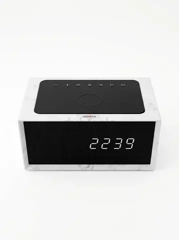 Premium Geneva Bluetooth Speaker & Smart Alarm Clock.