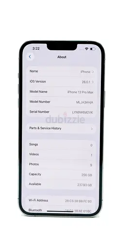 Apple iPhone 13 Pro Max (256GB) in Gold. Clean exterior condition and fully functional. Colour Gold
