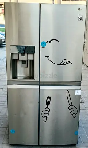 LG side by side 800liter refrigerator good condition perfect cooling