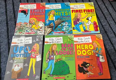 Hilde Cracks the Case — Set of 6 Scholastic Children’s Mystery Books