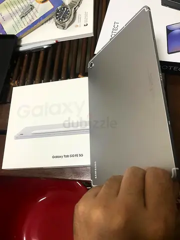Samsung Galaxy Tab S10 FE 5G - Silver, excellent Condition - 2 months use + samsung care 2years