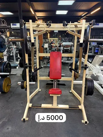 Smith Machine with Adjustable Bench - Used Gym Equipment