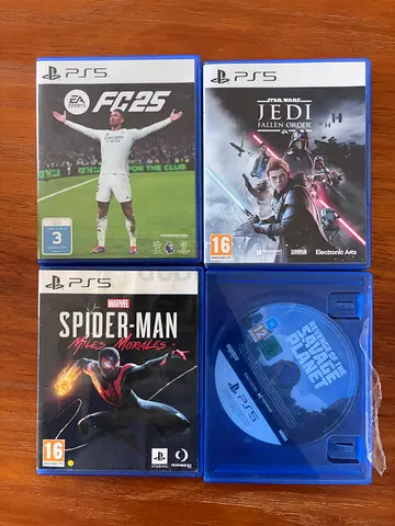 Bundle of 4 PS5 Games