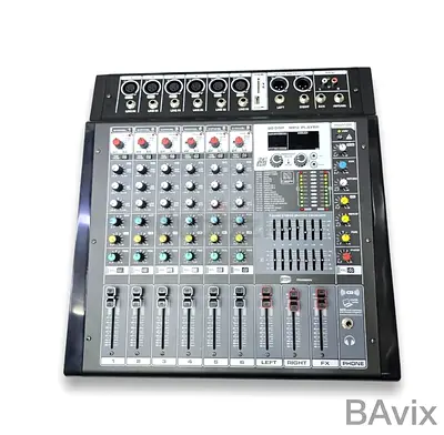Siltron 8 channel mixer with Amplifier