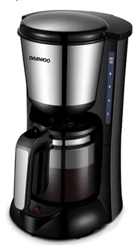 Daewoo Drip Coffee Maker - 8 Cup, Stainless Steel Carafe