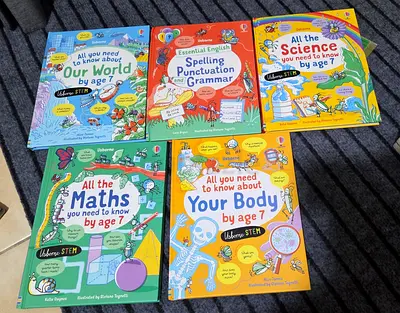 Set of 5 Usborne 'All You Need to Know' Books (Ages up to 7)