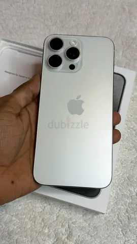 Iphone 15pro max 256gb White titanium