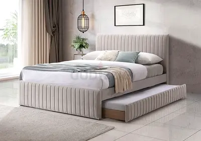 New stylish 180*200 king size bed with trundle