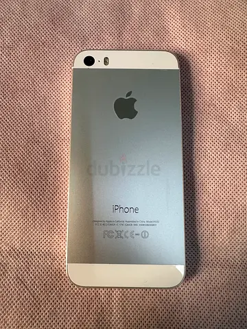 Apple iPhone 5 - silver color | Sim & WiFi working | Best for camera use