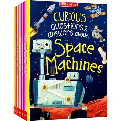 Set of Children's Space & Science Picture Books - Curious Questions & Answers Series