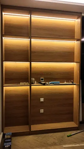 TV panel wardrobe storage cabinet
