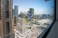 Apartment for rent in Al Qasba, Sharjah. Features 3 bedrooms and a living room with modern finishes 