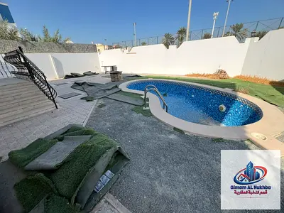 Luxury 5-Bedroom Villa in Sharqan with Panoramic Park Views | 2 Floors & 4 Balconies | Private Swimming Pool & Large Yard | Majlis & Spacious Living R