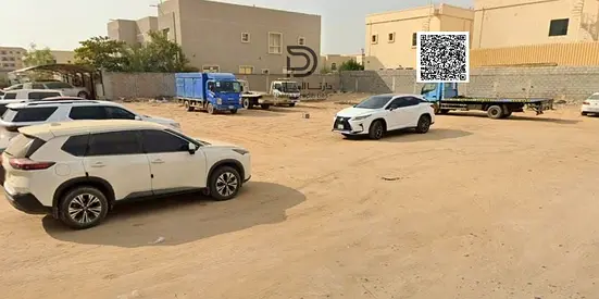 أرض سكنية تجارية للبيع في المويهات 1 عجمان، مساحة 5909 قدم، تصريح أرضي وأول مع إمكانية الزيادة إلى أرضي وطابقين ورووف، خلف نستو بالقرب من شارع الشيخ ع