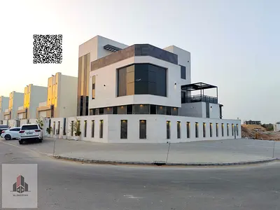 Corner villa for sale with a swimming pool and an elevator
