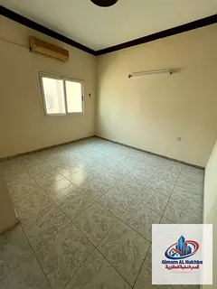 Renovated studio for first occupancy in Al Nabba, Sharjah, with a separate kitchen and split AC, nea