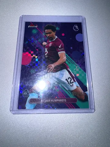Bashir humpreys /150 Soccer Trading Card (in protective sleeve)