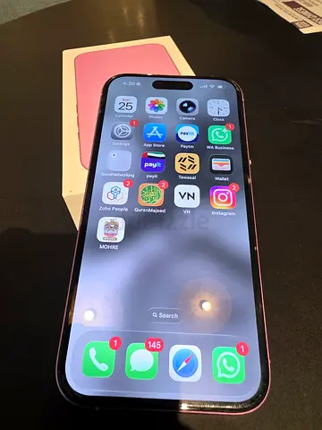 Pink Apple iPhone 16 perfect condition