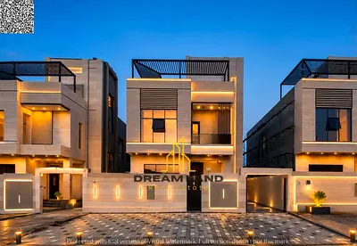 🏡 **فيلا فاخرة للبيع في الحليو 2 – عجمان | بدون دفعة أولى 🔥**  فرصة ذهبية لامتلاك فيلا بتصميم عصري وتشطيبات راقية، في منطقة سكنية هادئة وقريبة من جم