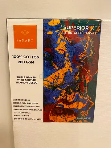 Art supplies/ free pick up - 100% cotton painting canvas 280 GSM