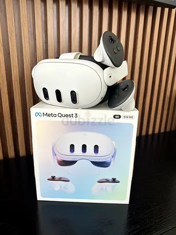 Meta Quest 3 VR Headset (512 GB) with Controllers - EXCELLENT! Like new condition