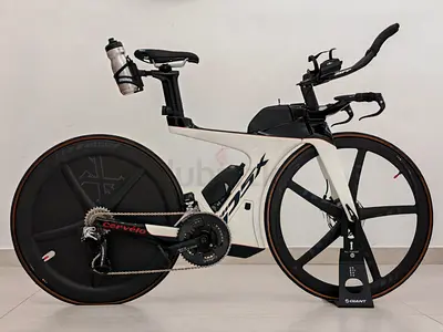 Cervélo P5X TT Bike Size S (SRAM eTap 12s + XeNTiS Disc & 5-Spoke + Extra Lightweight Fernweg