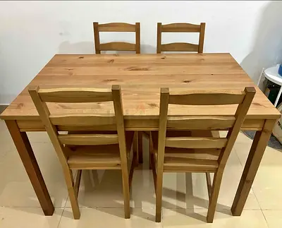 Ikea Dining table with 4 chairs available in perfect condition