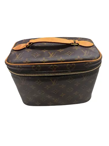 Authentic Louis Vuitton Nice BB Monogram Canvas Toiletry Bag