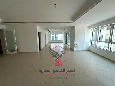 Spacious three bedroom hall apartment with open views free AC free parking spaces a master maid room and gym and swimming pool access
