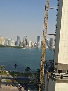 For Rent in Al Majaz 3 Sharjah One bedroom hall second tenant two bathrooms open view Rent AED 35000